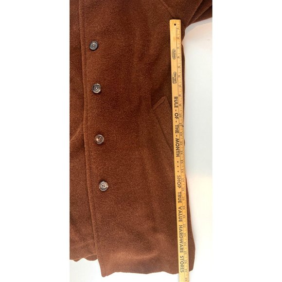 Authentic Vintage Burberrys of London Alpaca Wool Swing Coat Woman's Size 12 - Picture 13 of 16